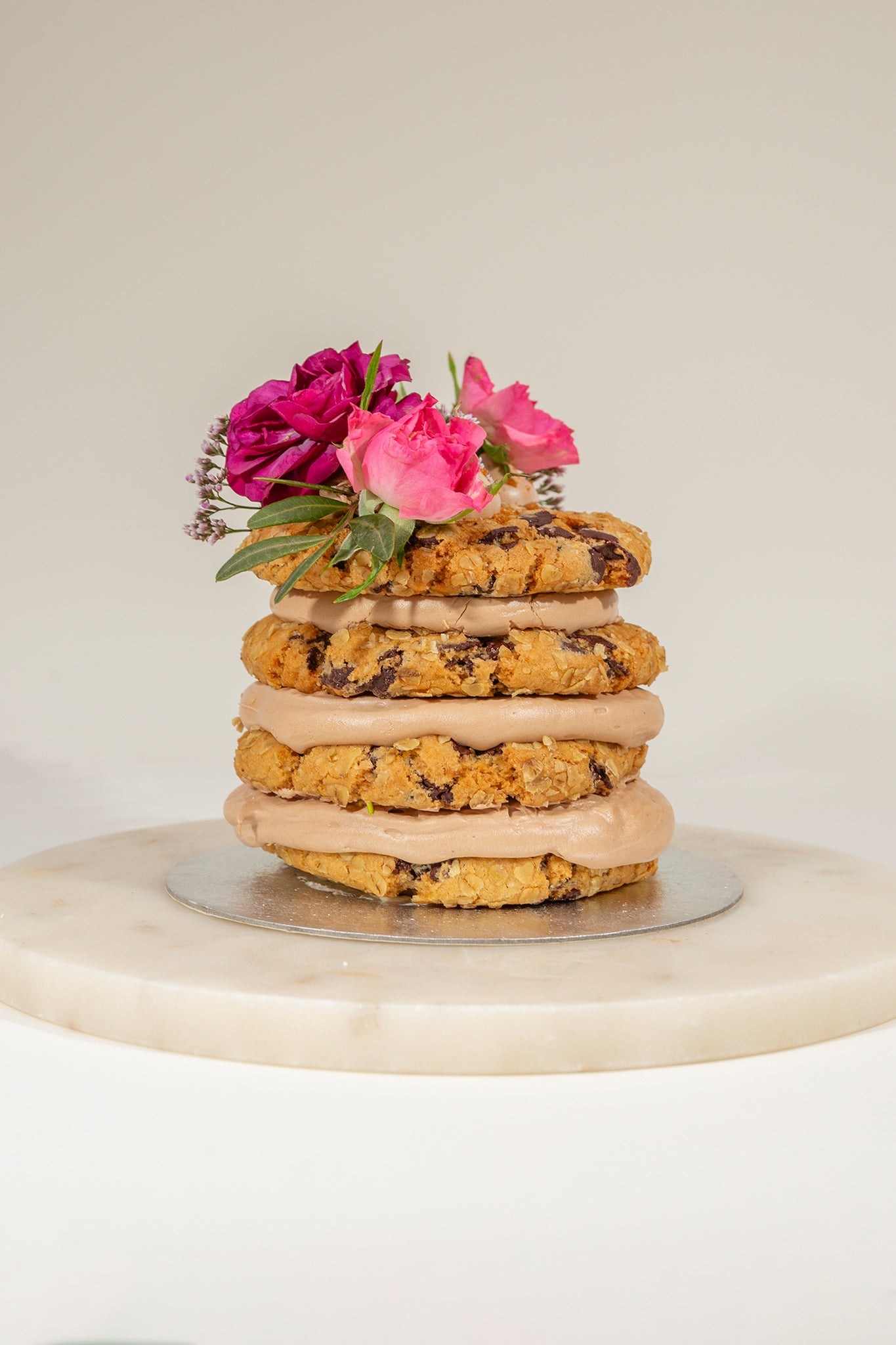 Vegan Cookie Stack Cake