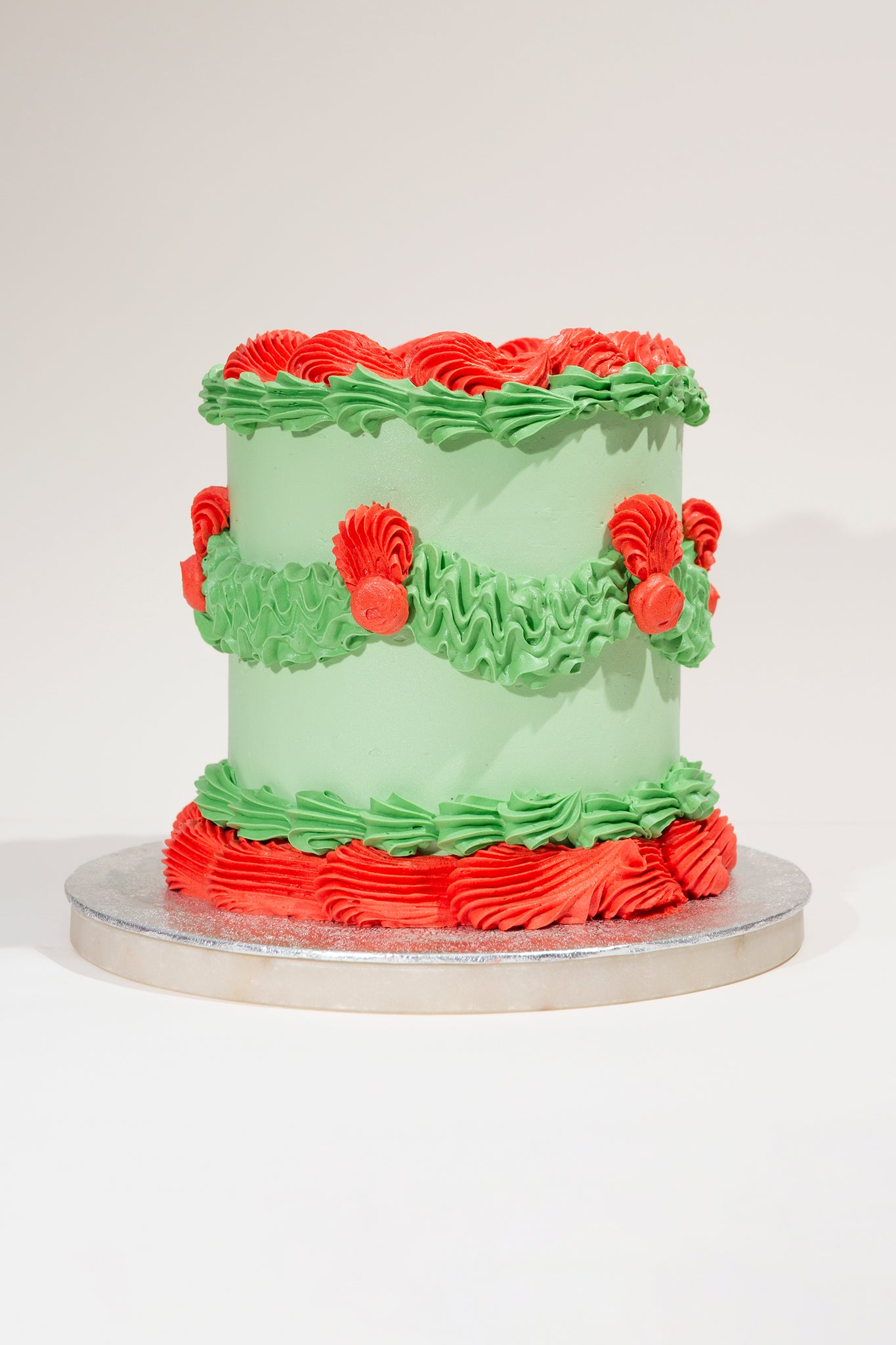 Vintage Christmas Cake