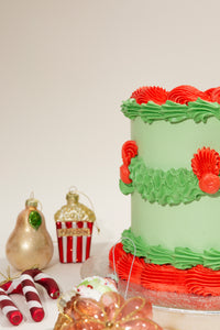 Vintage Christmas Cake