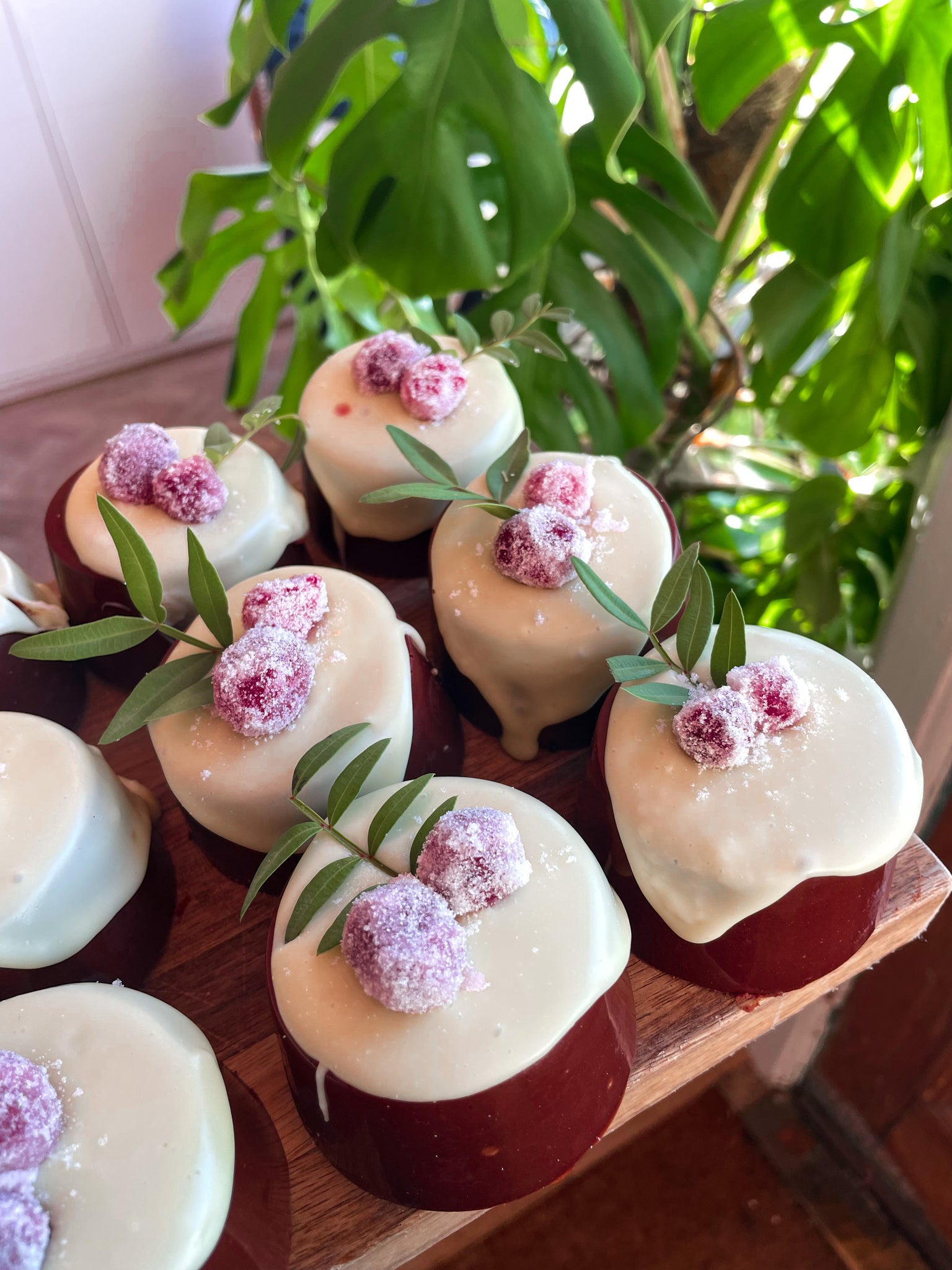 Chocolate Biscuits Mini Puddings