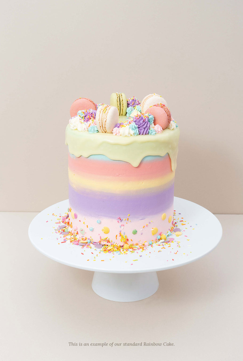 Rainbow Layer Cake - What Should I Make For...